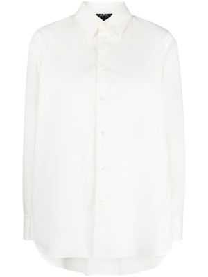 A.P.C. chemise en popeline - Blanc