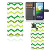 Motorola Moto G9 Power | Telefoon Hoesje | Zigzag Groen
