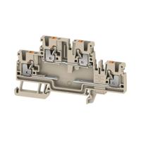 Weidmüller 2704360000 Componentenserieklem Push-In-klem Beige 50 stuk(s)