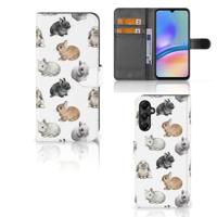 Telefoonhoesje | Met pasjeshouder | voor Samsung Galaxy A05s Konijntjes