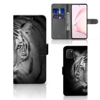 Samsung Note 10 Lite | Telefoonhoesje | Met pasjeshouder | Tijger