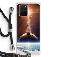 Omicron 2019: Samsung Galaxy S10 Lite Transparant Hoesje met koord