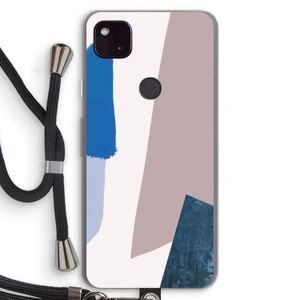 Lapis: Pixel 4a 5G Transparant Hoesje met koord