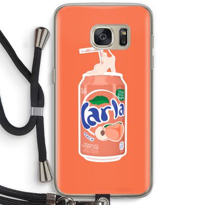 S(peach)less: Samsung Galaxy S7 Transparant Hoesje met koord