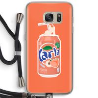 S(peach)less: Samsung Galaxy S7 Transparant Hoesje met koord