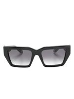 Roberto Cavalli lunettes de soleil rectangulaires à plaque logo - Noir Roberto Cavalli lunettes de soleil rectangulaires à plaque logo - Noir
