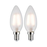 Paulmann 28636 LED-lamp Energielabel G (A - G) E14 3 W Warmwit (Ø x h) 35 mm x 98 mm 2 stuk(s) - thumbnail