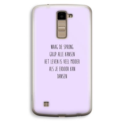 Sprong: LG K10 (2016) Transparant Hoesje