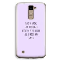 Sprong: LG K10 (2016) Transparant Hoesje