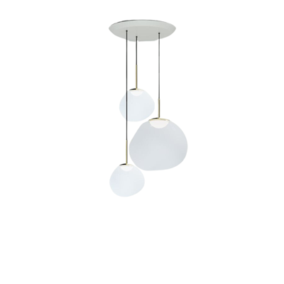 Tom Dixon - Melt Systeem Trio Rond LED Hanglamp