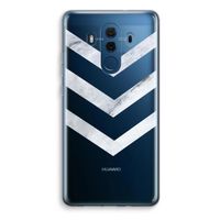 Marmeren pijlen: Huawei Mate 10 Pro Transparant Hoesje Marmeren pijlen: Huawei Mate 10 Pro Transparant Hoesje