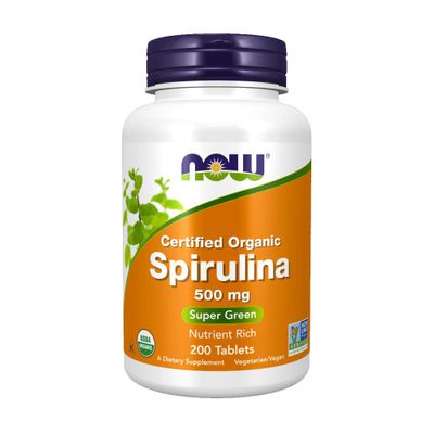 Spirulina 500mg Now Foods 200tabl