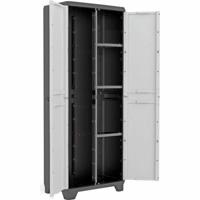 Planken KIS 9726000 0616 02 Zwart/Gris Hars Plastic 68 x 39 x 173 cm - thumbnail