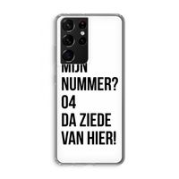 Da ziede van hier: Samsung Galaxy S21 Ultra Transparant Hoesje