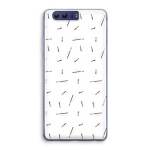 Hipster stripes: Honor 9 Transparant Hoesje