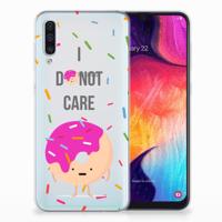 Samsung Galaxy A50 | Siliconen Case | Donut Roze