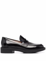 Gianvito Rossi mocassins Harris 20 mm en cuir - Noir - thumbnail