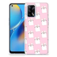 OPPO A74 4G | TPU Hoesje | Sleeping Cats
