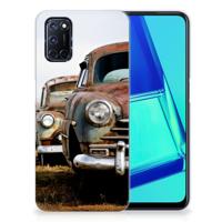 OPPO A52 | A72 | Siliconen hoesje | met foto Vintage Auto