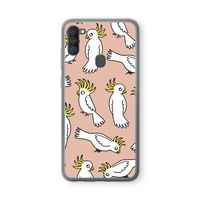 Papegaai: Samsung Galaxy A11 Transparant Hoesje Papegaai: Samsung Galaxy A11 Transparant Hoesje