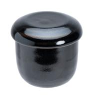 Tokyo Design Studio - Yuzu Black - Chawanmushi Kop met oor - 8.6 x 8.2cm