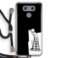 Musketon Painter: LG G6 Transparant Hoesje met koord
