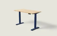 Desktronic HomeOne bureau Diepblauw / Eiken / 140x70 cm