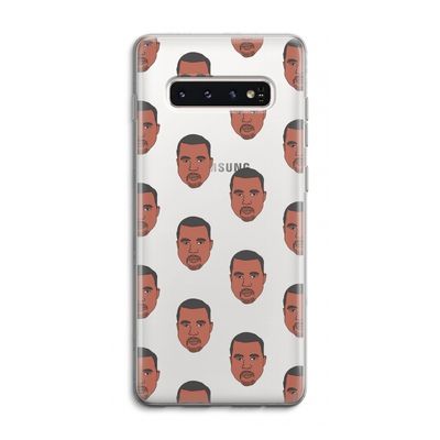 Kanye Call Me?: Samsung Galaxy S10 4G Transparant Hoesje