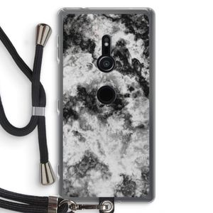 Onweer: Sony Xperia XZ2 Transparant Hoesje met koord