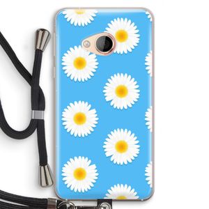 Margrietjes: HTC U Play Transparant Hoesje met koord