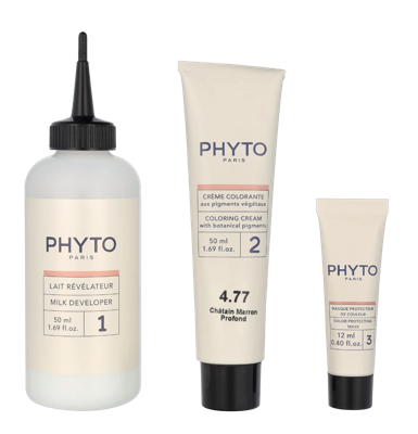 Phyto Phytocolor Permanent Color 4.77 Chatain Marron Haarverf 112 ml