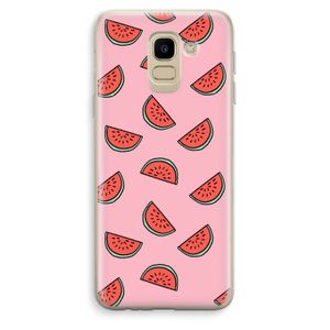 Watermeloen: Samsung Galaxy J6 (2018) Transparant Hoesje