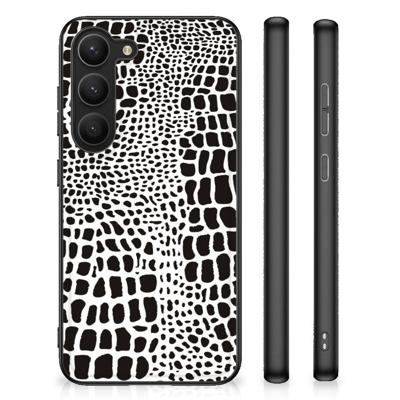 Samsung Galaxy S23 Dierenprint Telefoonhoesje Slangenprint