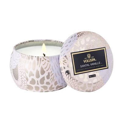 Voluspa Japonica Collection Santal Vanille Mini Tin Candle 113gr