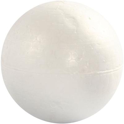 Creativ Company Ballen, d 10 cm, wit, 5 stuk/ 1 doos