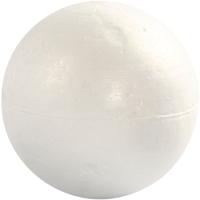 Creativ Company Ballen, d 10 cm, wit, 5 stuk/ 1 doos