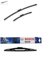 Bosch Ruitenwissers voordeelset voorzijde + achter A519SH282 Bosch Ruitenwissers voordeelset voorzijde + achter A519SH282