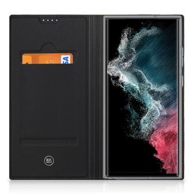 Samsung Galaxy S23 Ultra | Hoesje met Magneet | Geruit