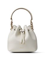 Jimmy Choo mini sac seau Bon Bon - Blanc