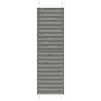Pliss rolgordijn 65x200 cm stofbreedte 64,4 cm antraciet