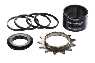 Reverse Single Speed conversie kit 13t Zwart Reverse Single Speed conversie kit 13t Zwart