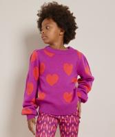 jacquard trui met hartjes jacquard trui met hartjes