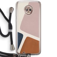 Geo #2: Motorola Moto G6 Transparant Hoesje met koord
