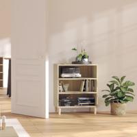 Dressoir 57x35x70 cm bewerkt hout sonoma eikenkleurig