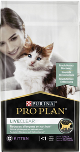 Purina Pro Plan liveclear kitten kalkoen 1,4 kg