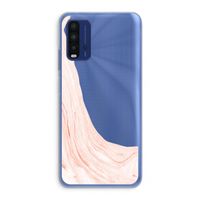 Peach bath: Xiaomi Redmi 9T Transparant Hoesje