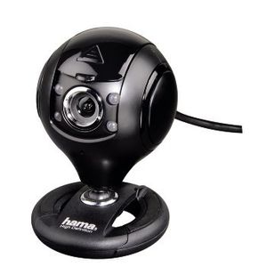 Hama 00053950 webcam 1,3 MP 1280 x 1024 Pixels USB 2.0 Zwart