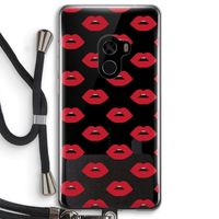 Lips: Xiaomi Mi Mix 2 Transparant Hoesje met koord