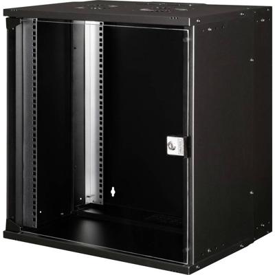 Digitus DN-49207 19inch-wandkast (b x h x d) 540 x 595 x 400 mm 12 HE Zwart, Zwart (RAL 9005)