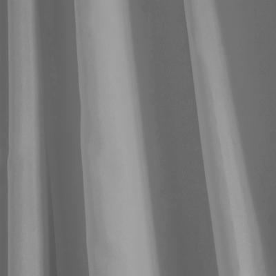 Differnz Color douchegordijn 100% polyester - verzwaarde onderzoom - 180 x 200 cm - grijs